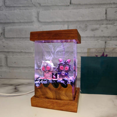 Cult of the lamb Epoxy Lamp