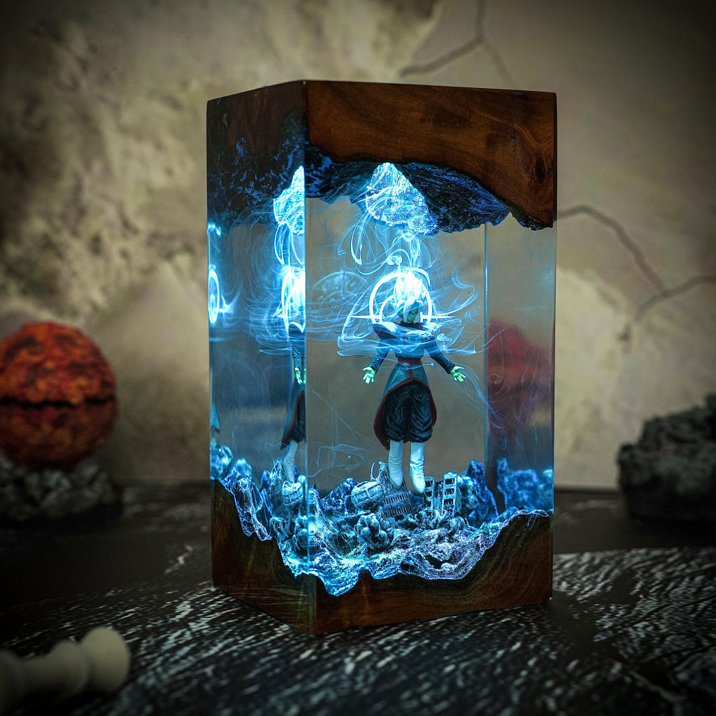 Fused Zamasu Dragon Ball Epoxy Night Lamp