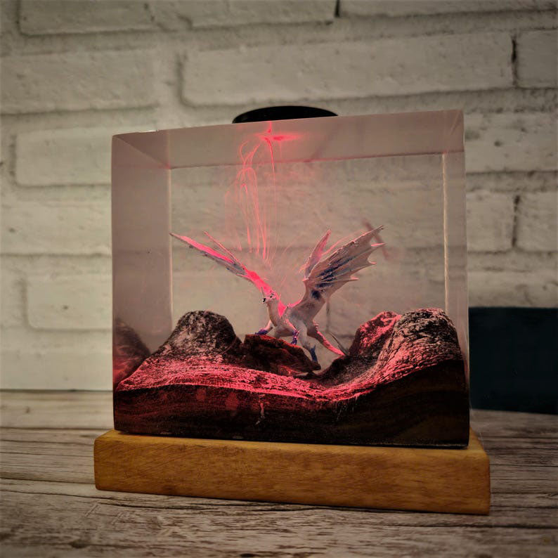 Ice Dragon lamp