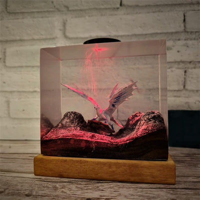 Ice Dragon lamp
