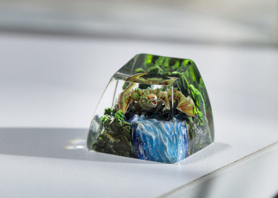 YELLOW GREEN DRAGON – ARTISAN KEYCAPS