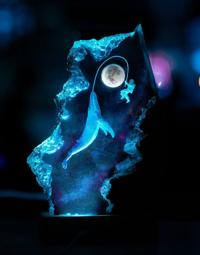 INTERSTELLAR EPOXY LAMP