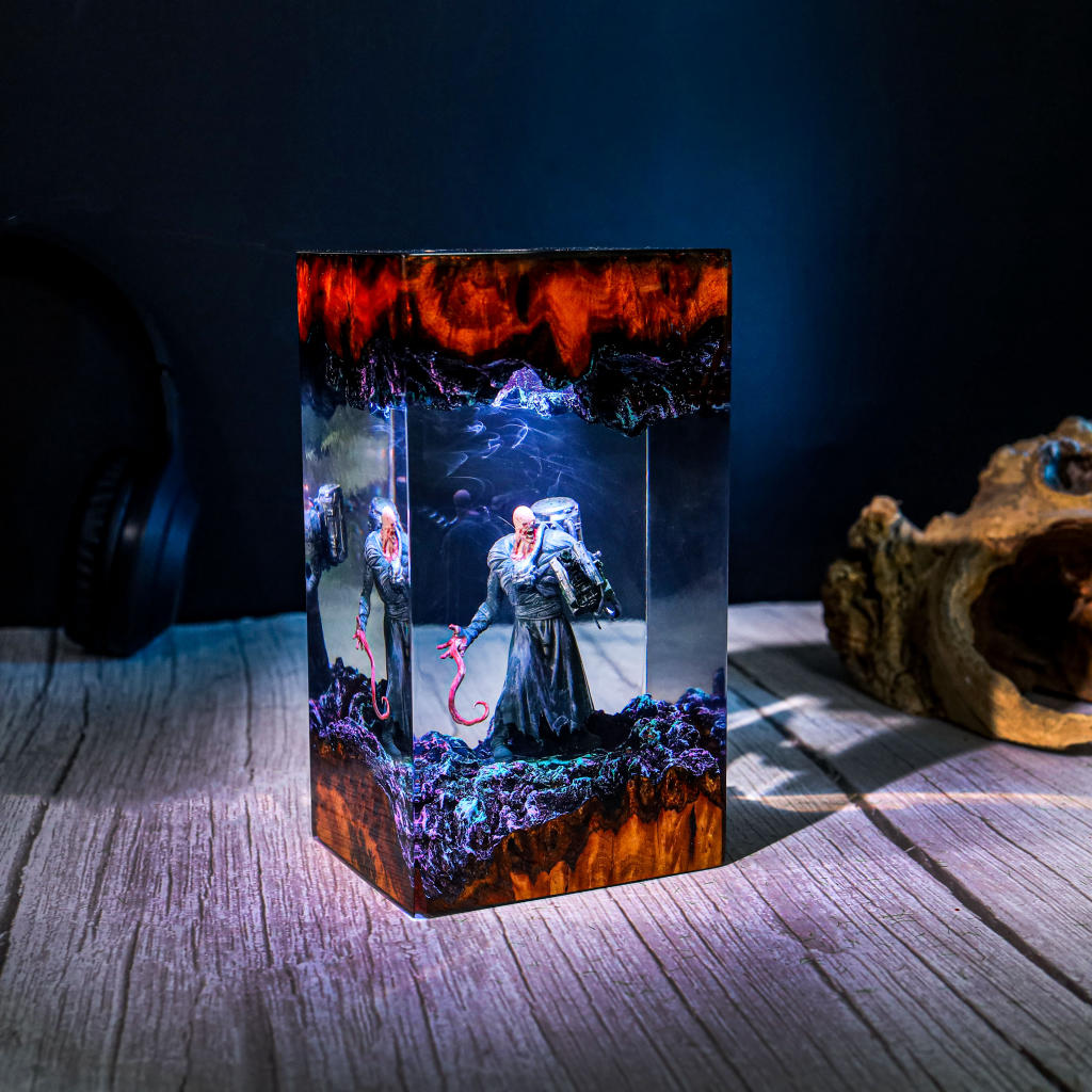 Nemesis from Resident Evil Resin Lamp