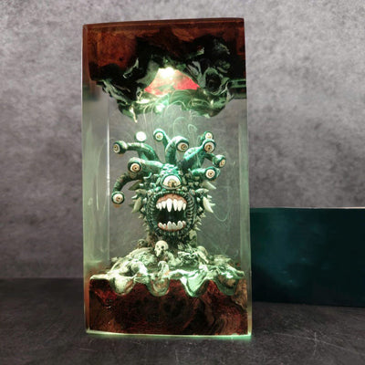 Diorama Behold DND Resin Lamp