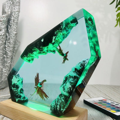 Dragon Avatar 2 Resin Lamp