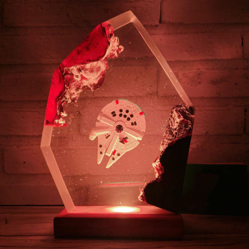 Millennium Falcon Spaceship Night Light Ver 1