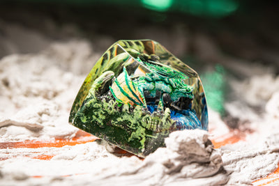 Fire Dragon Custom Keycaps