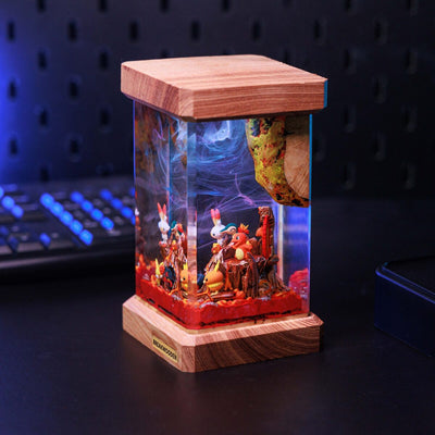 Cute Pokemon World Resin Lamp