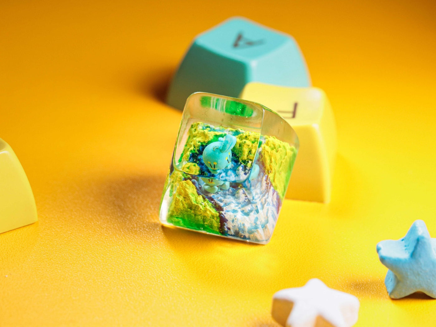 MANAPHY POKEMON – ARTISAN KEYCAP