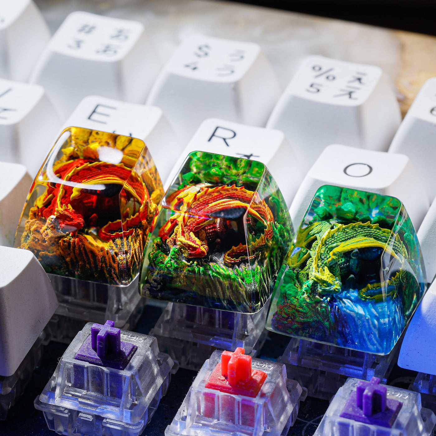 Sleeping Dragon Custom Keycaps – Artisan Keycap
