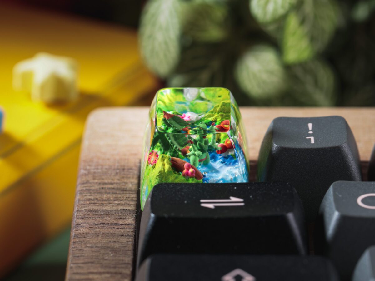 MEGA SCEPTILE POKEMON – ARTISAN KEYCAP