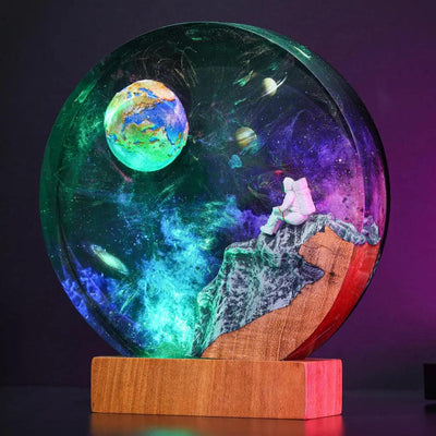 Infinity Light Epoxy Lamp