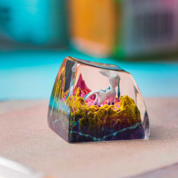 GLACEON POKEMON – ARTISAN KEYCAP