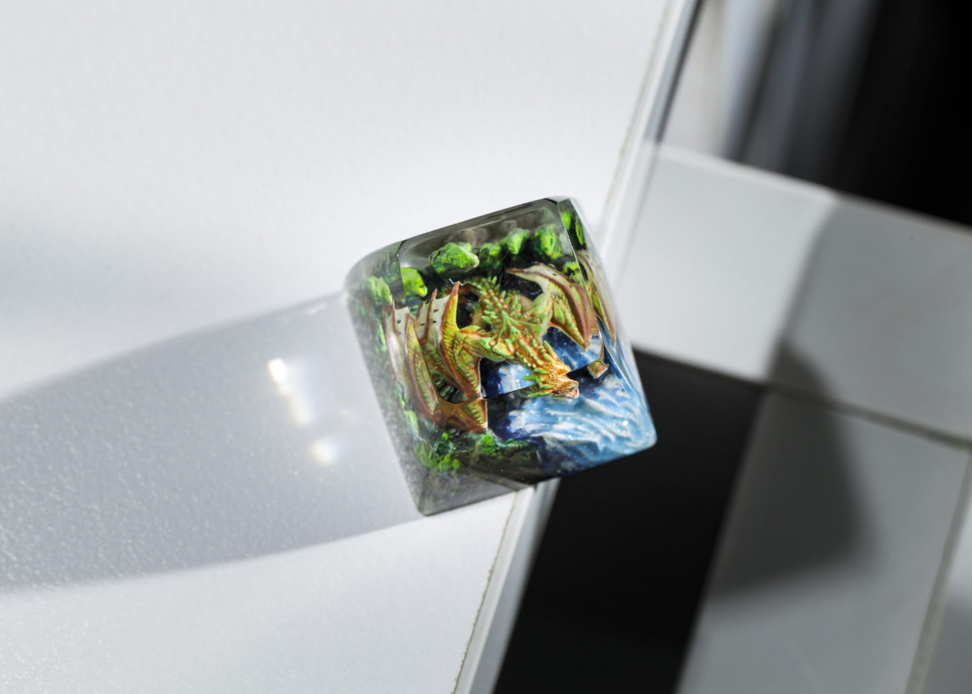 YELLOW GREEN DRAGON – ARTISAN KEYCAPS