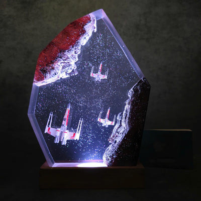 X-Wing Star War Resin Lamp