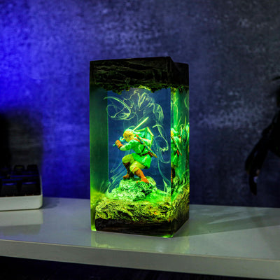 The Legend of Zelda Link Epoxy Lamp