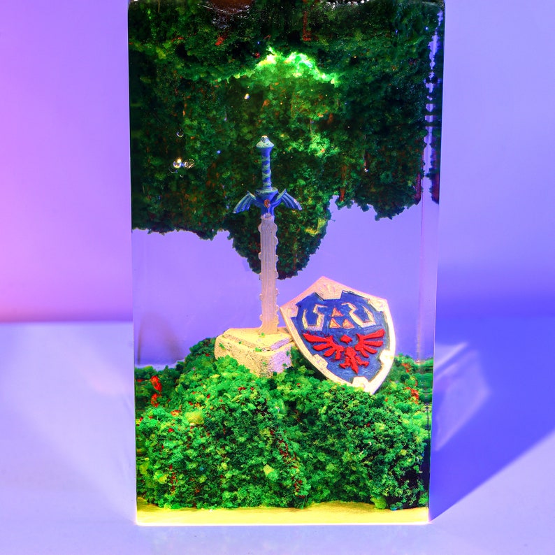 Master Sword With The Shield Night Light