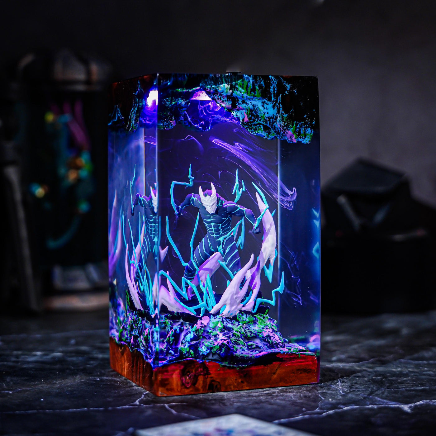 Kaiju No. 8 Kafka Hibino Resin Lamp