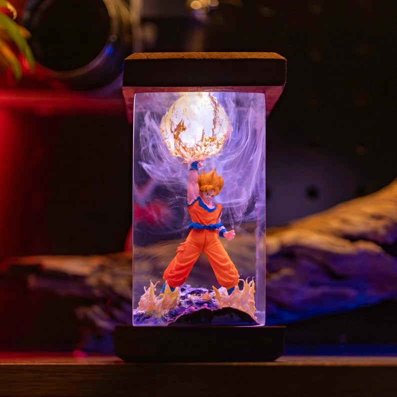 Songoku Resin Lamp