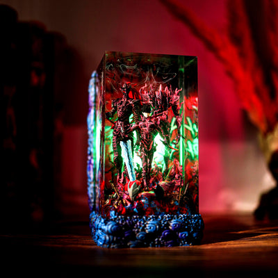 Sung Jinwoo Shadow monarch vs Igris Beru Solo Leveling Resin Lamp