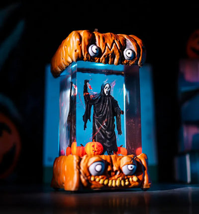 Scream Ghostface Killer Halloween Resin Lamp