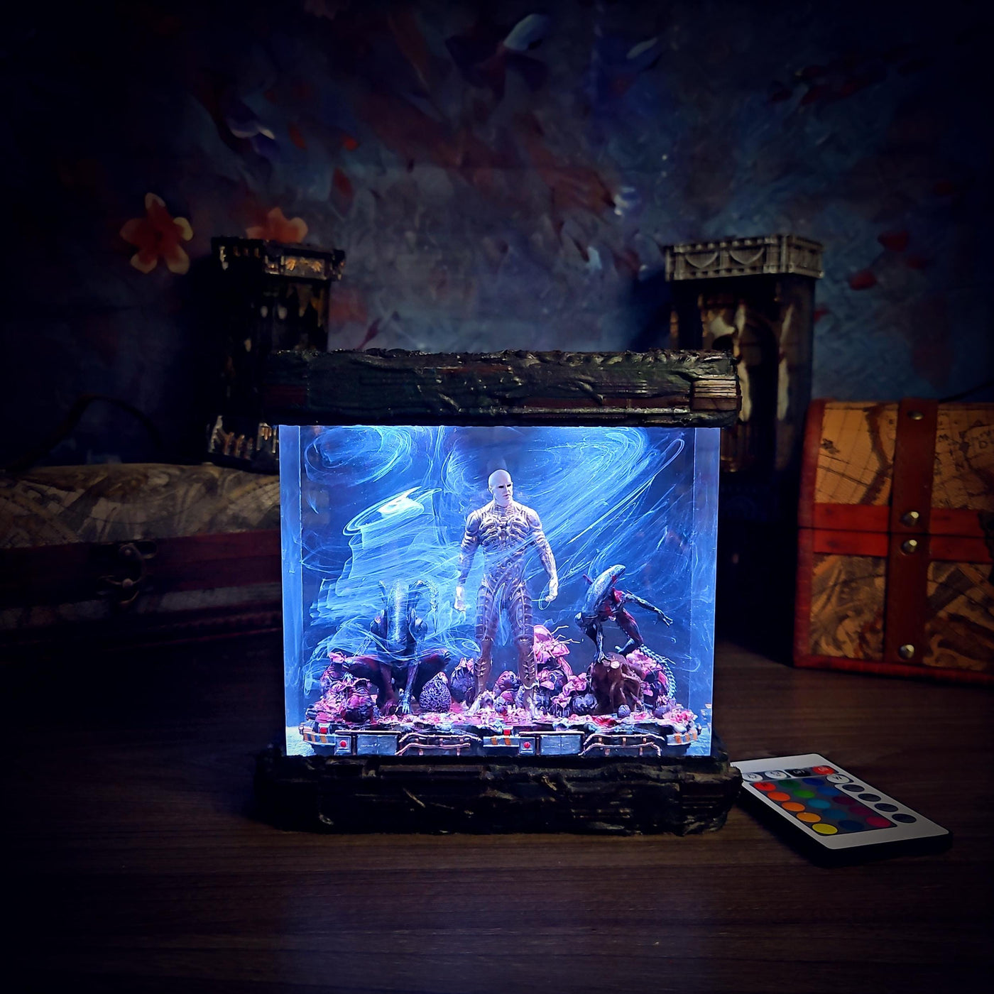 Engineer Prometheus Alien Resin Lamp