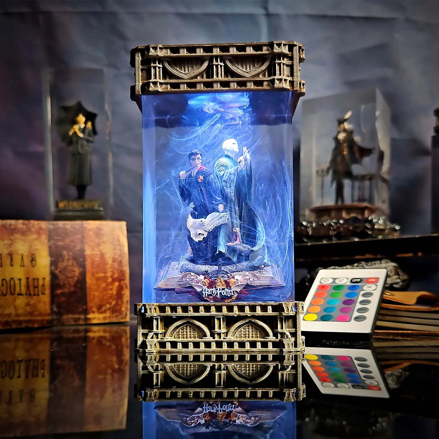 Harry Potter & Lord Voldemort Resin Lamp
