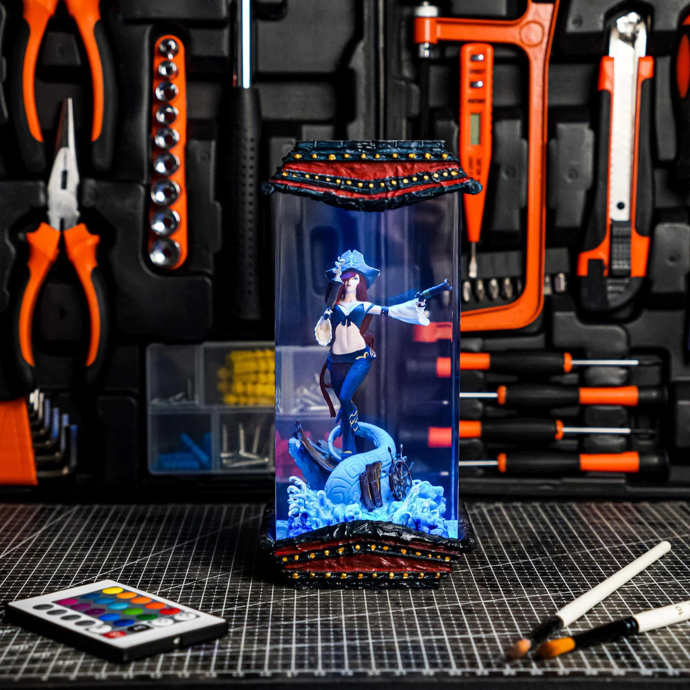 Miss Fortune League of Legends Resin Lamp