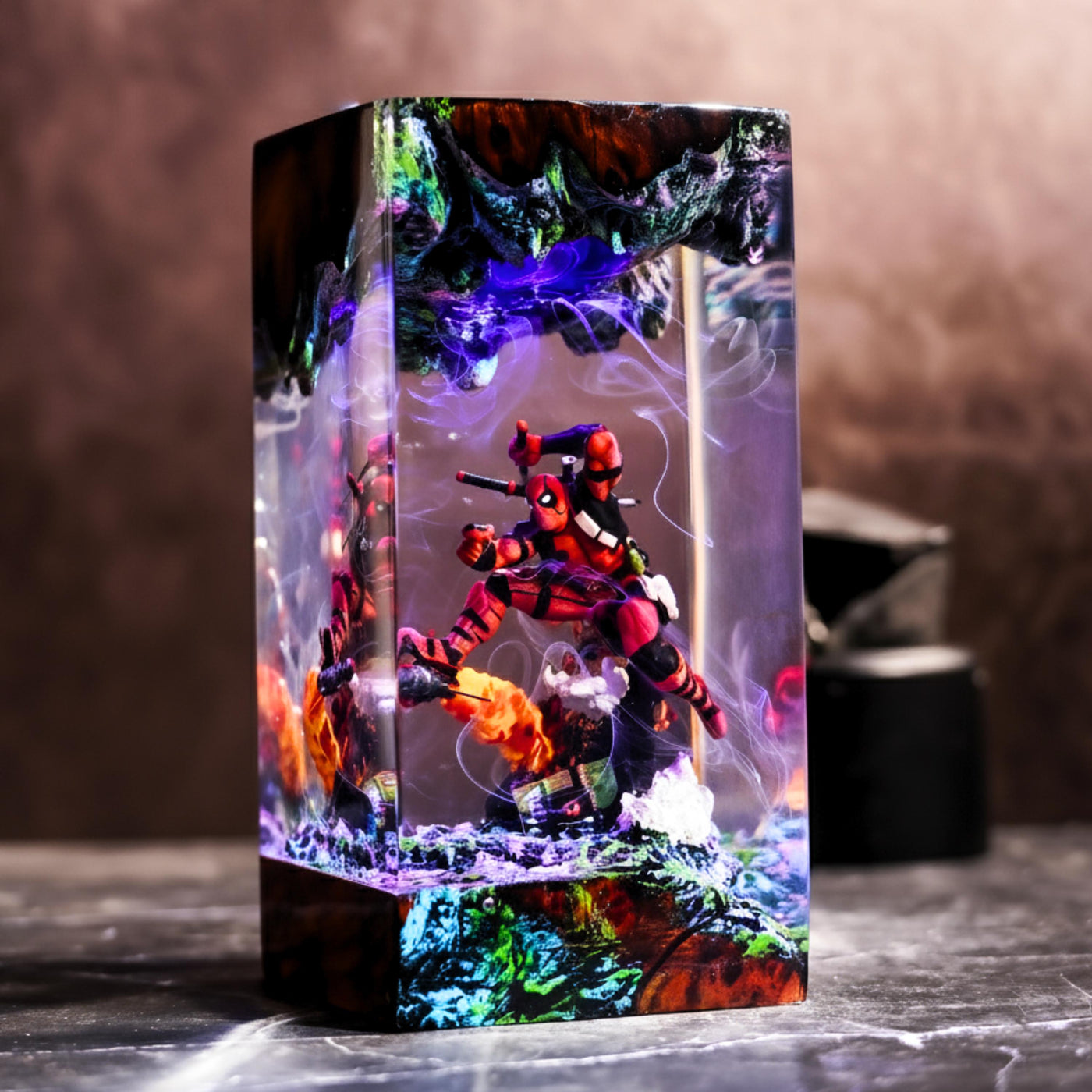Deadpool Marvel Comics Resin Lamp