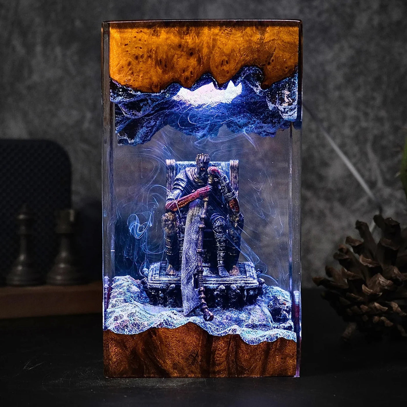 Yhorm the Giant Dark Souls Resin Lamp