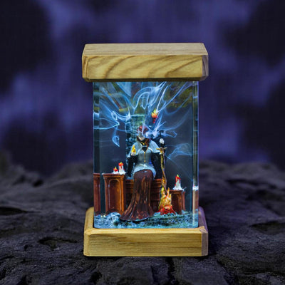 Fire Keeper Dark Souls Resin Lamp