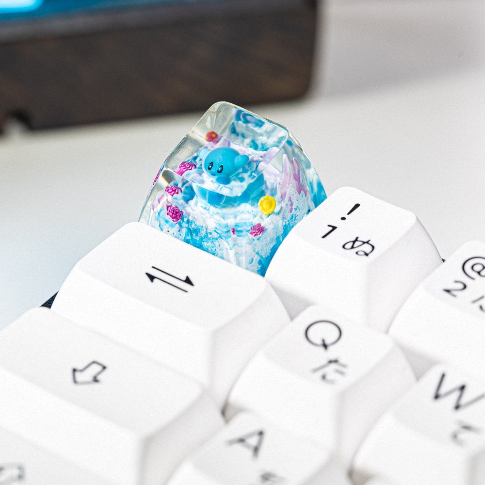 Pokemon - Suicune Artisan Keycap  3