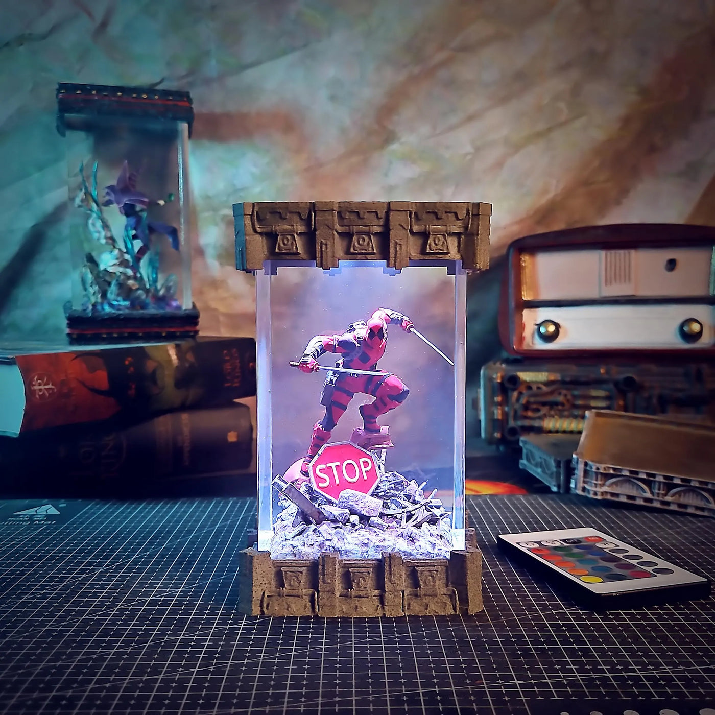 Deadpool Resin Lamp