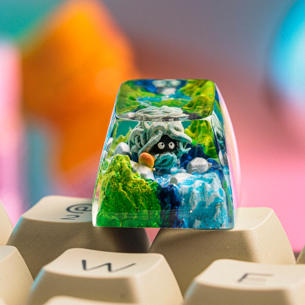 Pokemon - Tangela Artisan Keycap  2