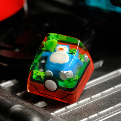 Pokemon - Snolax Artisan Keycap  4