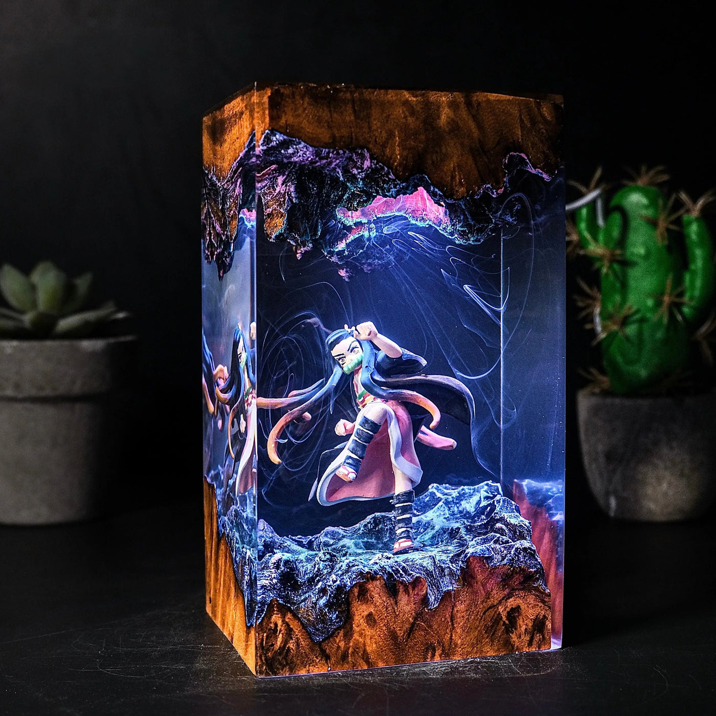Nezuko Resin Resin Lamp