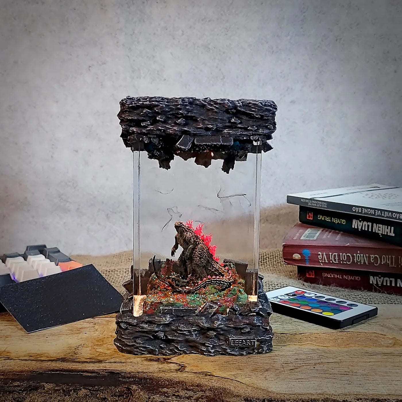 Godzilla New Resin Lamp