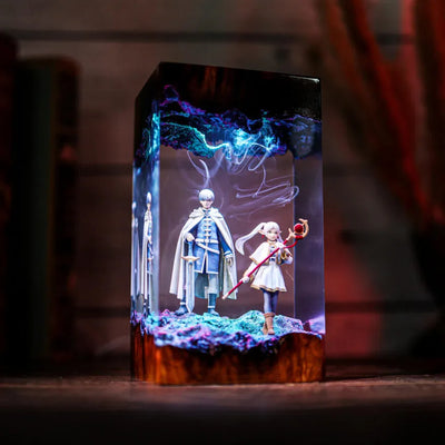 Beyond Journey's End Resin Lamp