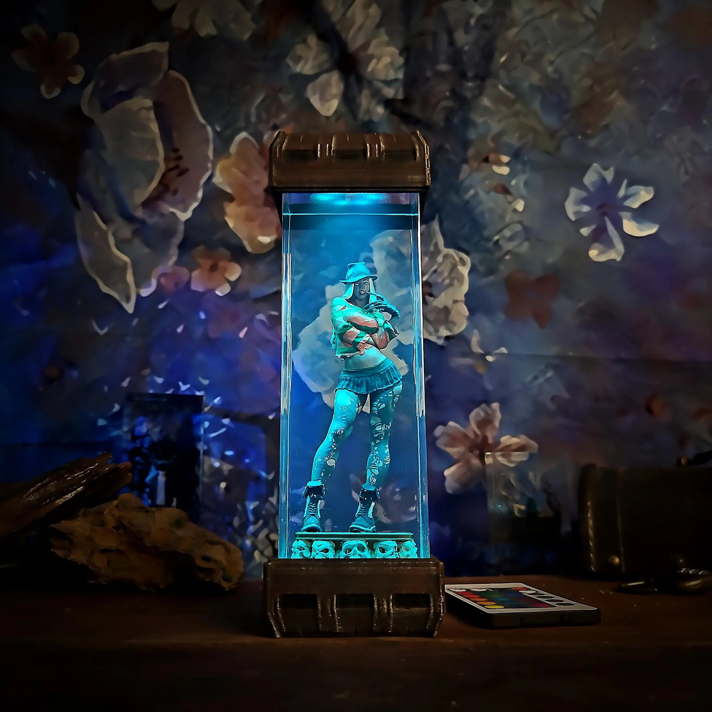 Jason Girl Horror Resin Lamp