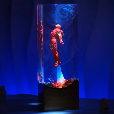 Iron Man Resin Lamp