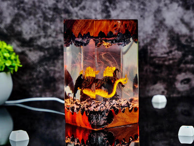 Balrog LOTR Resin Lamp