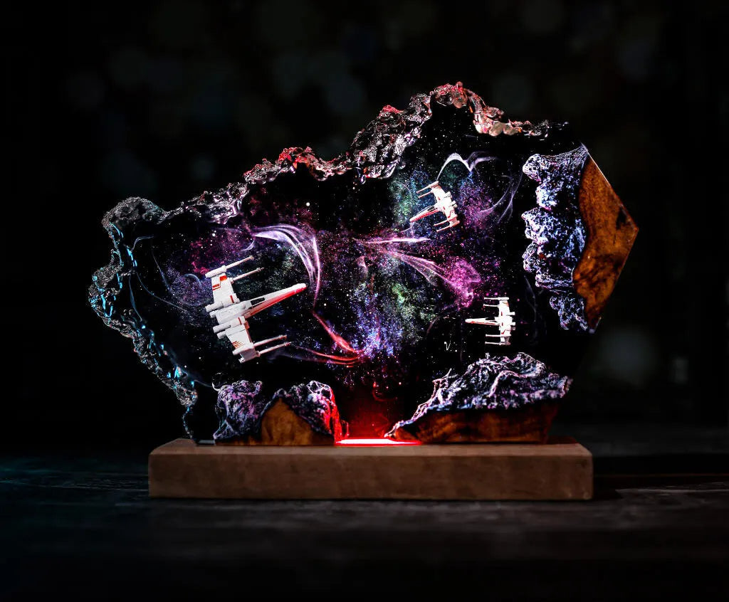 Star Wars X-wing Starfighter Resin Lamp