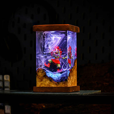 Skullkid Zelda Epoxy Night Light