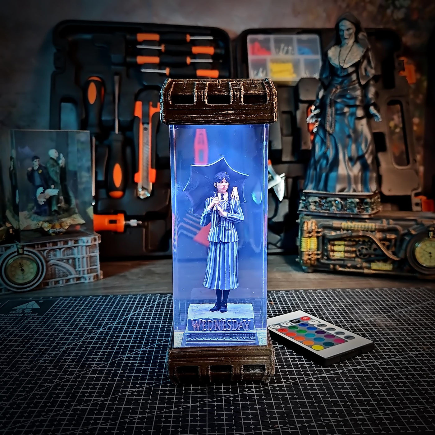 Wednesday Addams Resin lamp