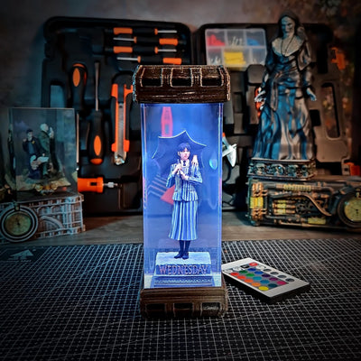 Wednesday Addams Resin lamp