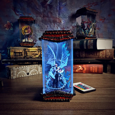 Kaiba Kaito Yu-Gi-Oh Resin Lamp