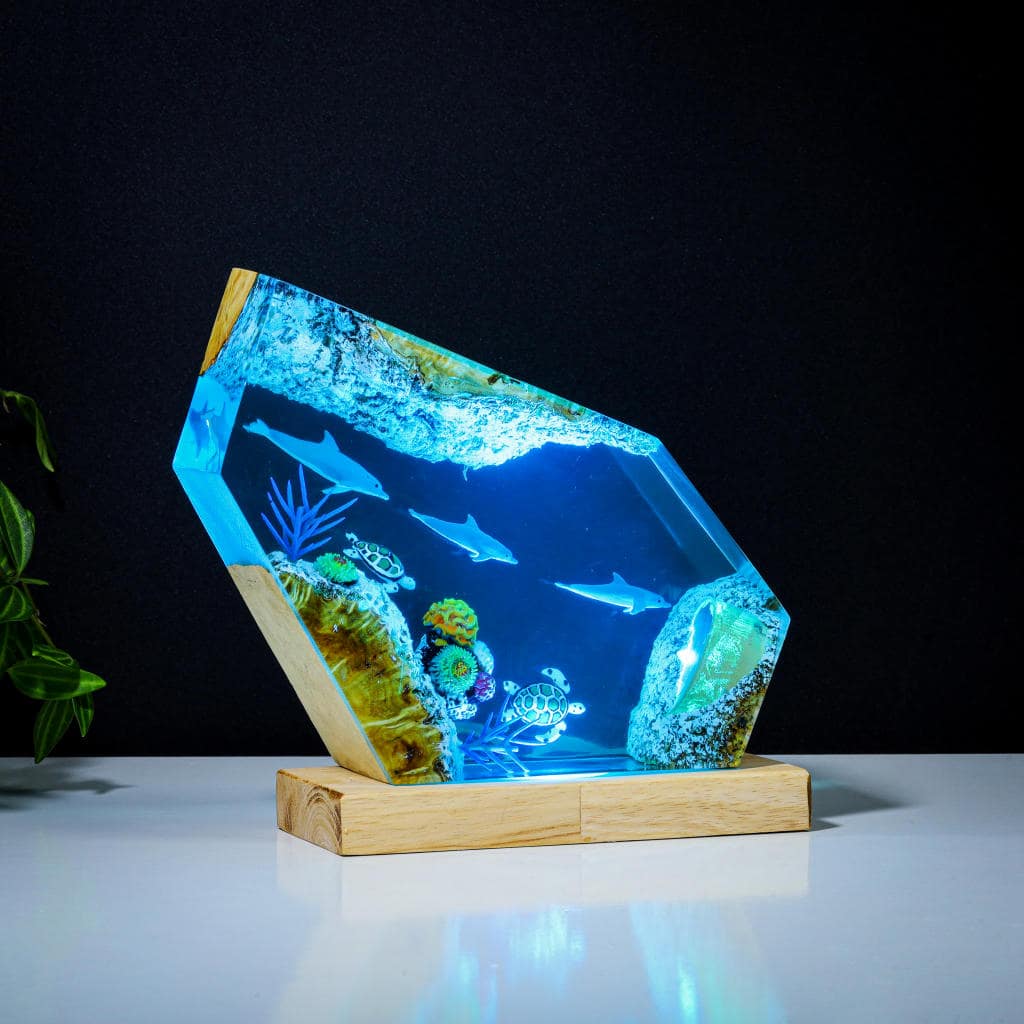 Dolphin and Sea Turtle Night Light