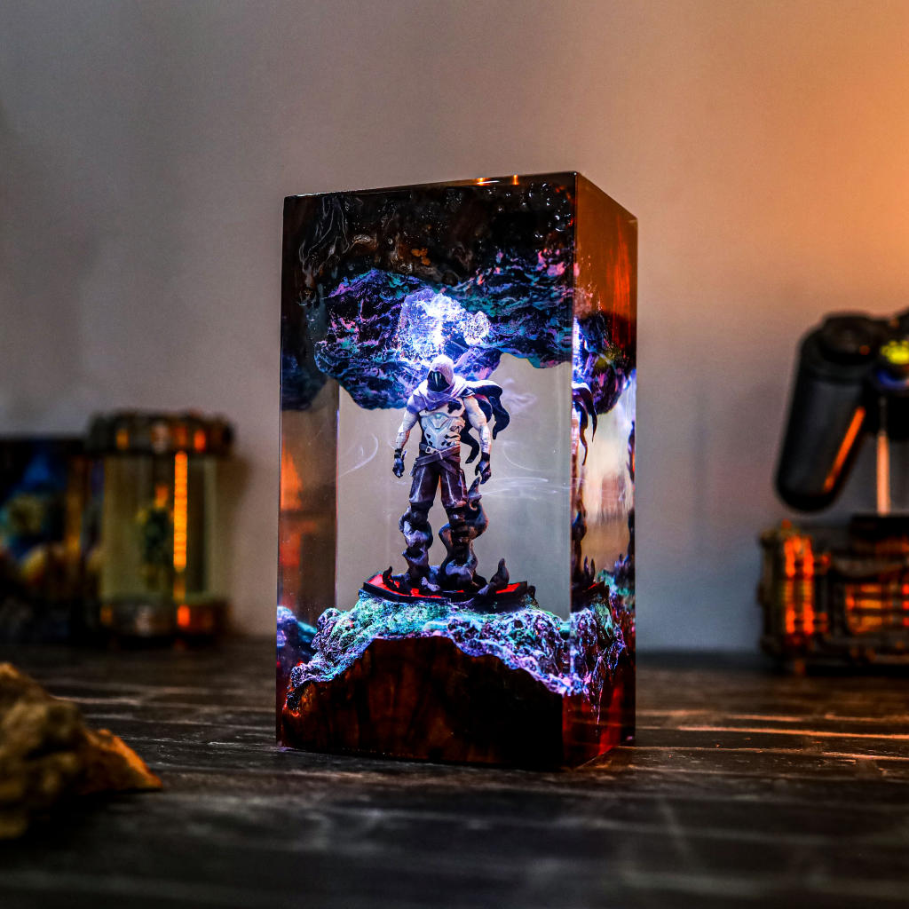 Omen Valorant Epoxy Night Light