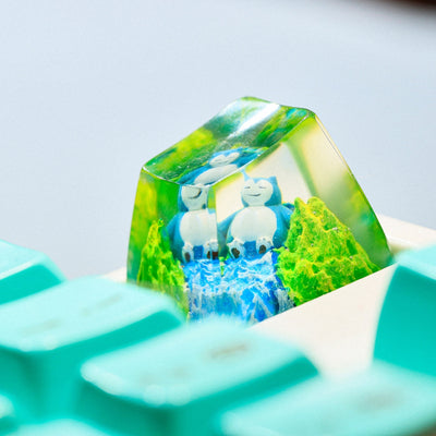 Pokemon - Snolax Artisan Keycap  9