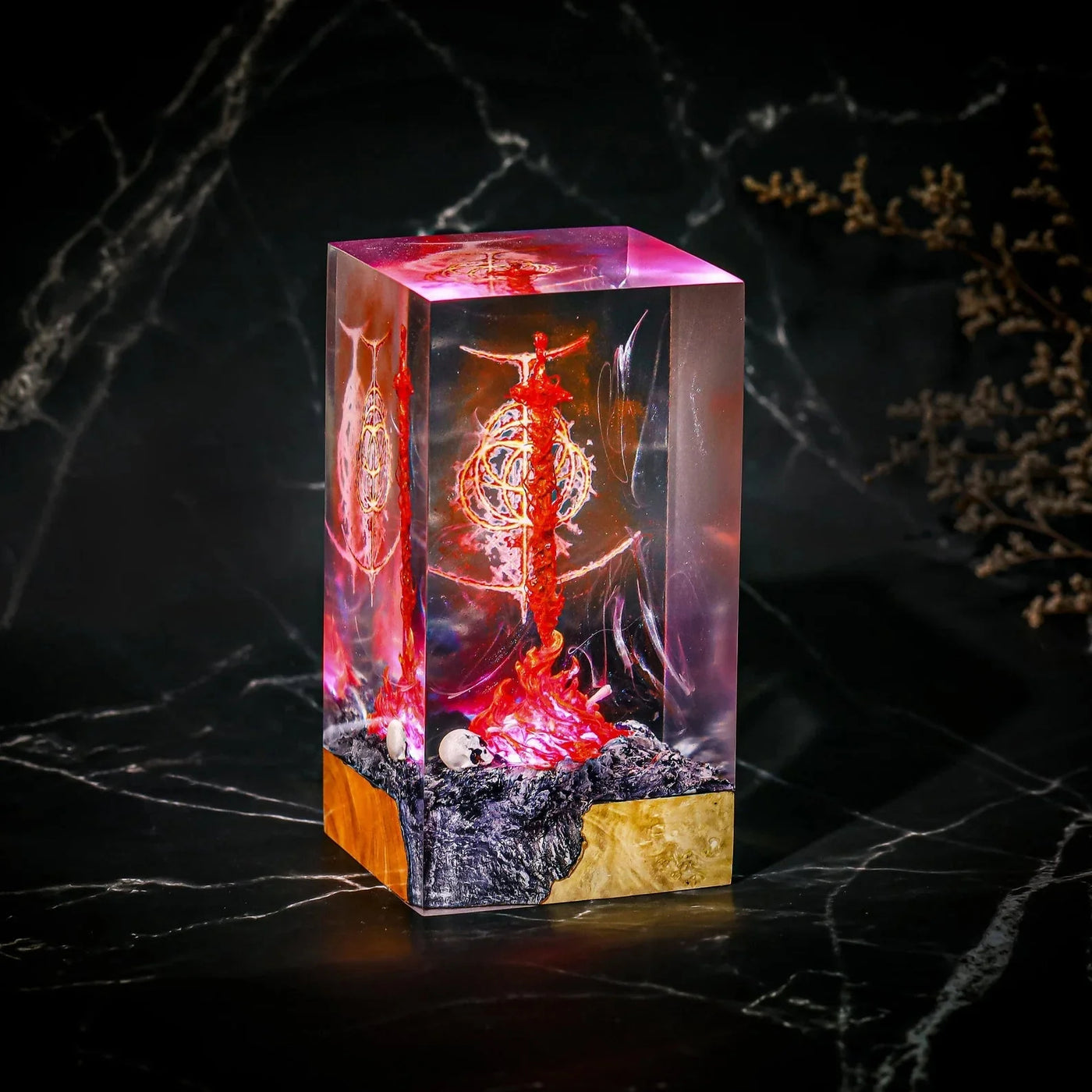 Elden Ring Tree Resin Lamp
